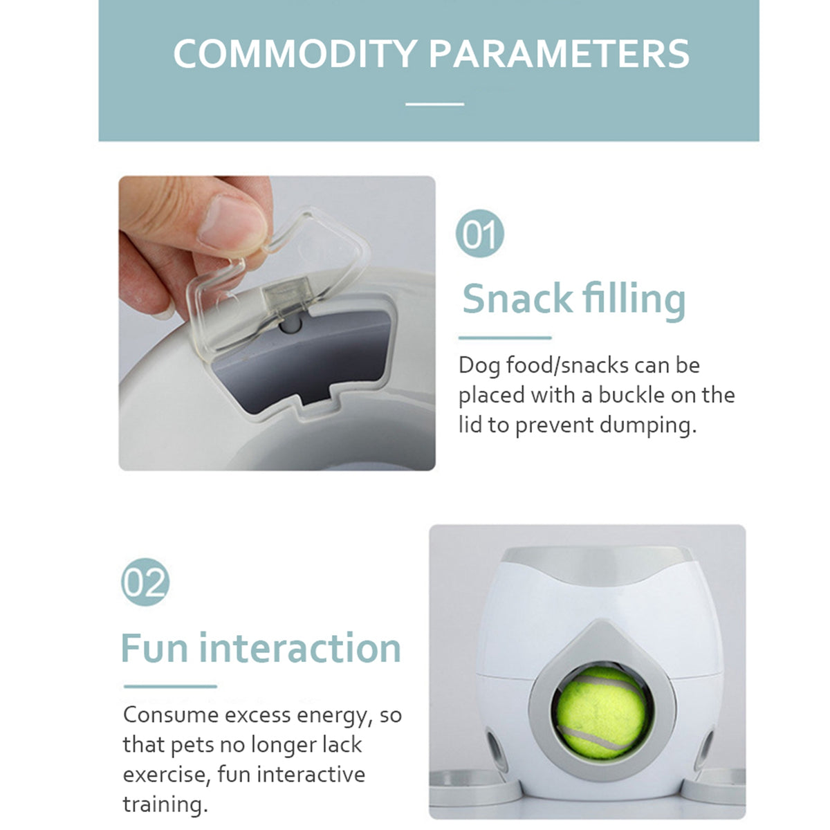 Automatic Pet Feeder with Interactive Toy