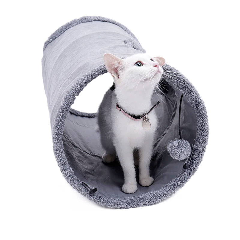 Collapsible Cat Play Tunnel for Playful Fun - photo 10