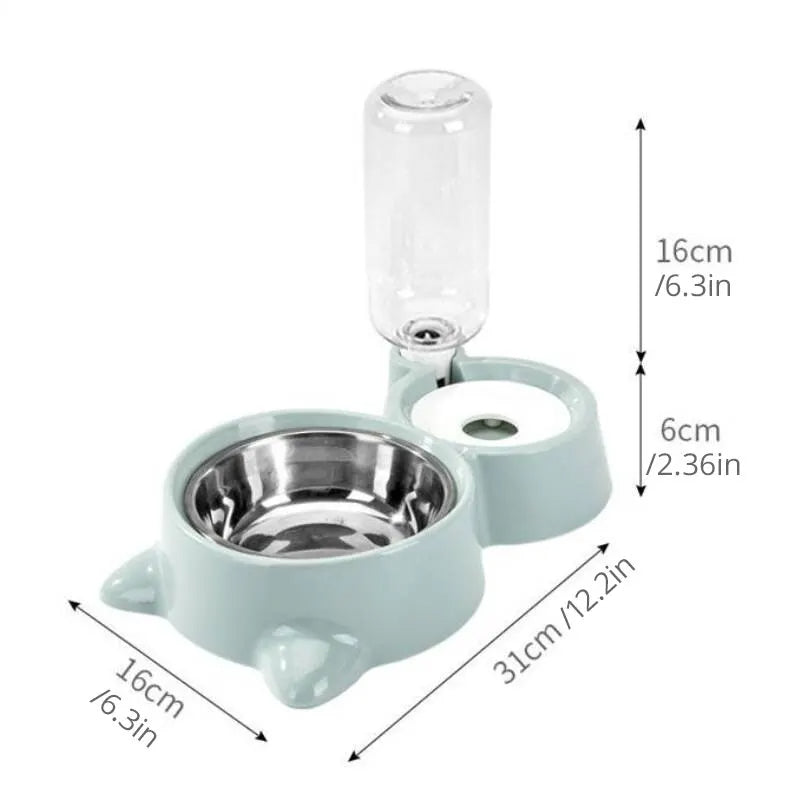 Automatic Food & Water Feeder Bowl for Dogs & Cats - photo 6