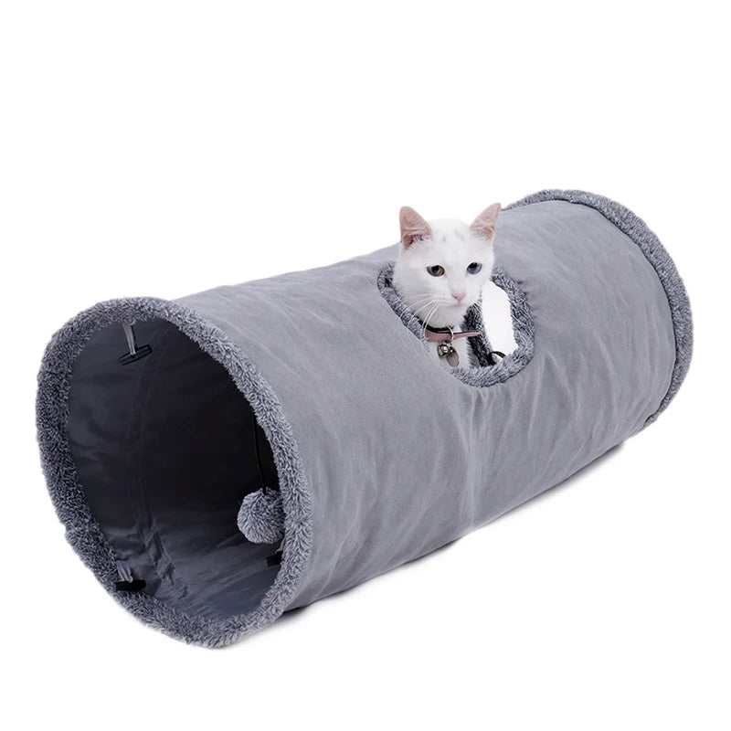 Collapsible Cat Play Tunnel for Playful Fun - photo 11