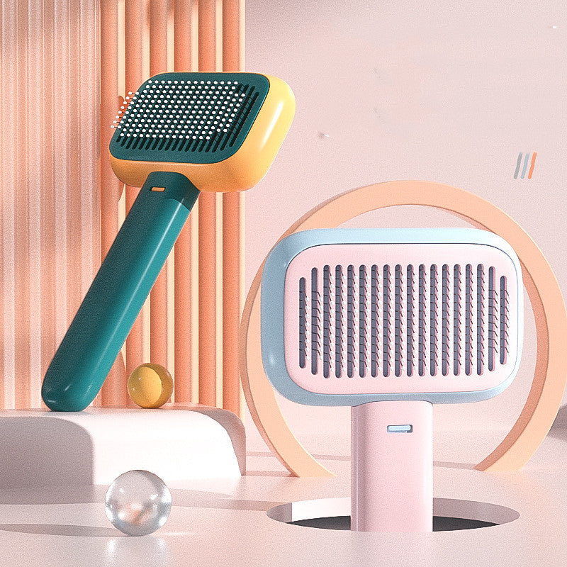 Pet Hair Brush | Open-Knot Design Massage Tool