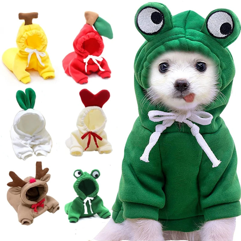 Fruit Dog Hoodie – Cozy Winter Pet Coat - photo 2