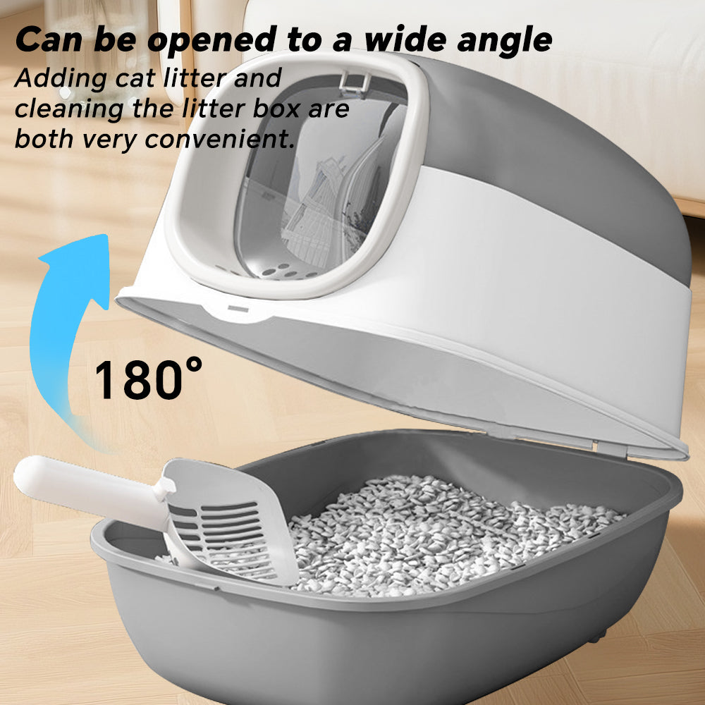 Antibacterial Cat Litter Box | Odor Control