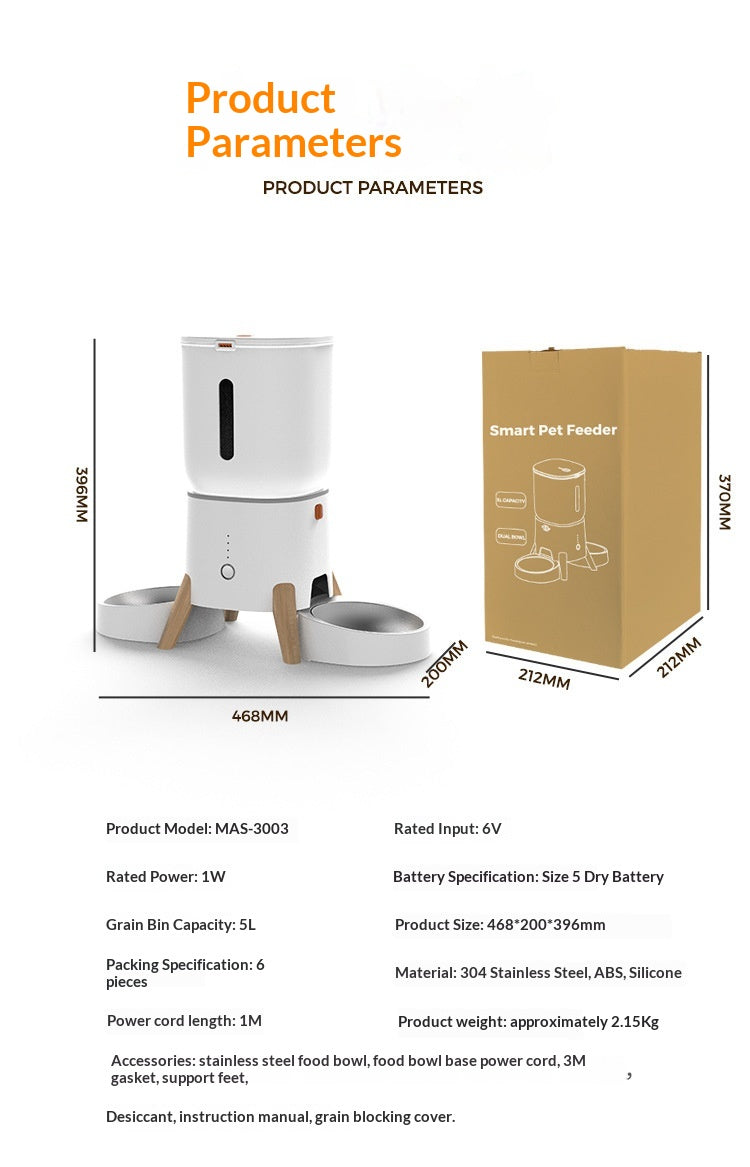 Smart Pet Feeder | App-Controlled Automatic