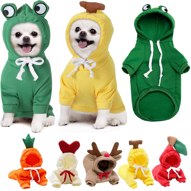 Fruit Dog Hoodie – Cozy Winter Pet Coat - photo 1