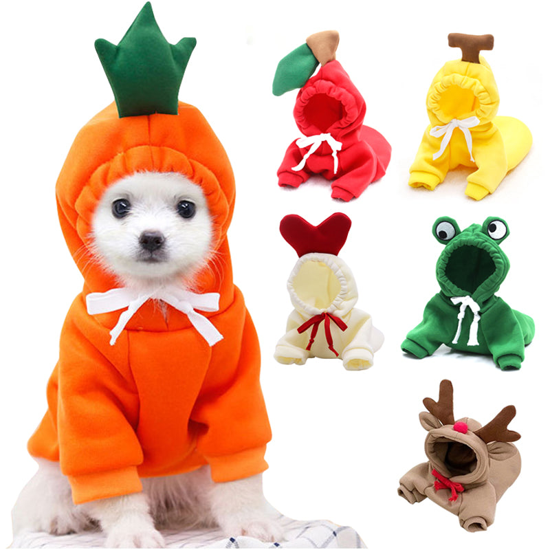 Fruit Dog Hoodie – Cozy Winter Pet Coat - photo 3