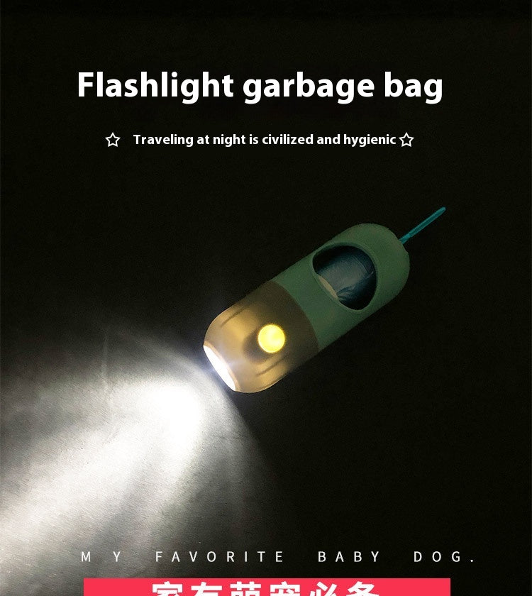 LED Dog Waste Bag Dispenser