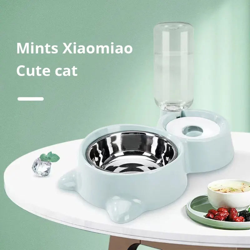 Automatic Food & Water Feeder Bowl for Dogs & Cats - photo 3