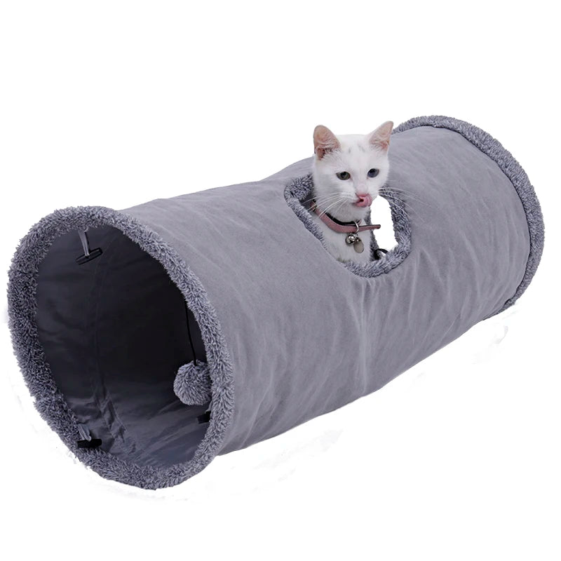 Collapsible Cat Play Tunnel for Playful Fun - photo 12