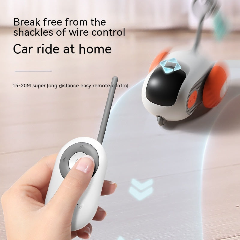 Interactive Cat Toy Car with Remote & Auto Mode - photo 8