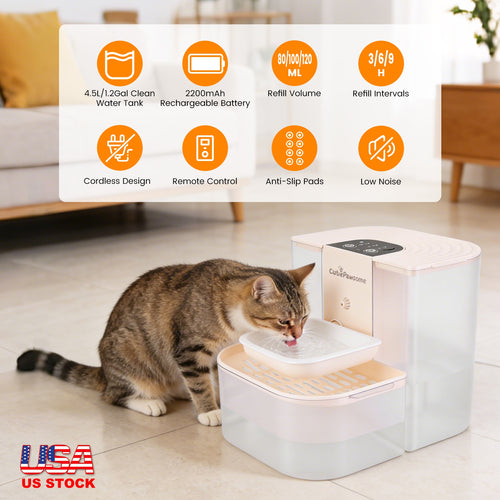 Smart Pet Water Fountain - Remote Controlled